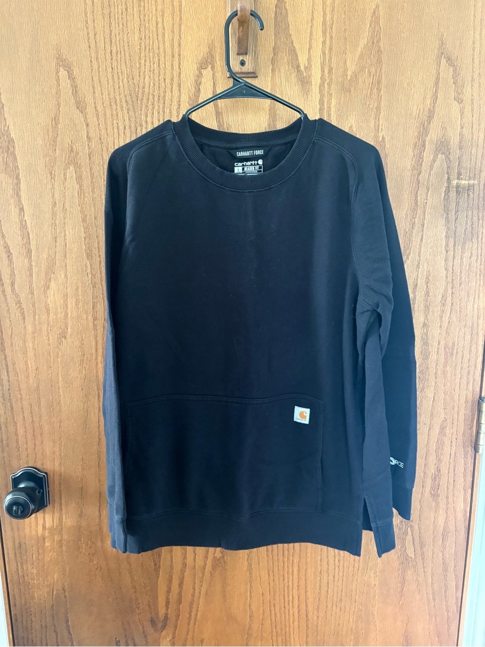 Carhartt Black Crewneck Pocket Sweatshirt